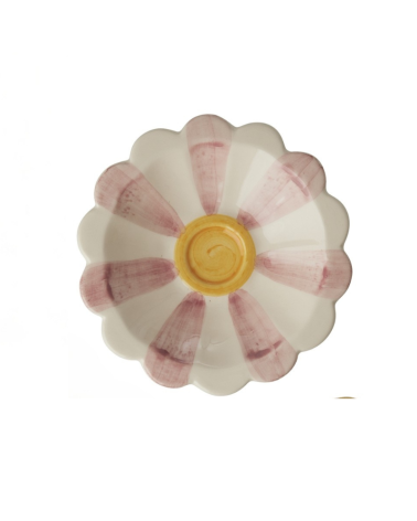 Coupelle en céramique - Flower rose - Peinte à la main - Rice - CEDBW-HPBXC