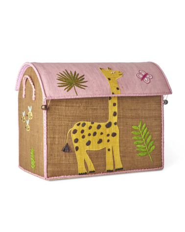 Maison Range Jouets - Rice - Wild life - Girafe - Moyen modèle - BSHOU-3ZWILII