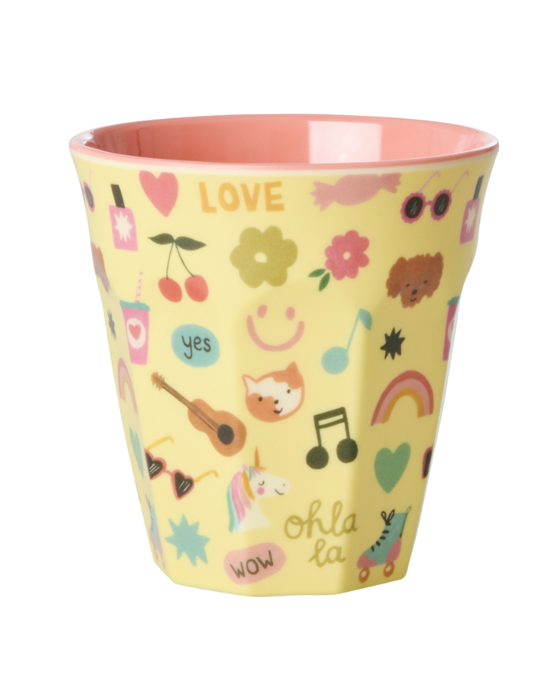 Gobelet Mélamine - Rice - Unicorn Love - MELCU-UNILO
