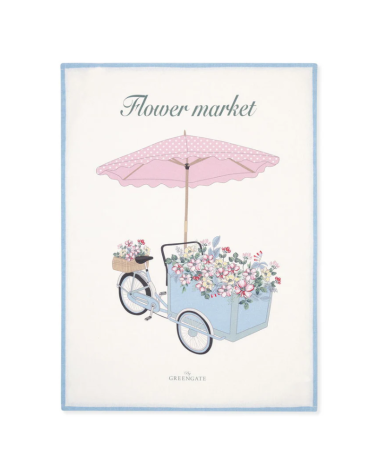 Torchon - Greengate - Portia flowers white - COTTEAPPPTF0112