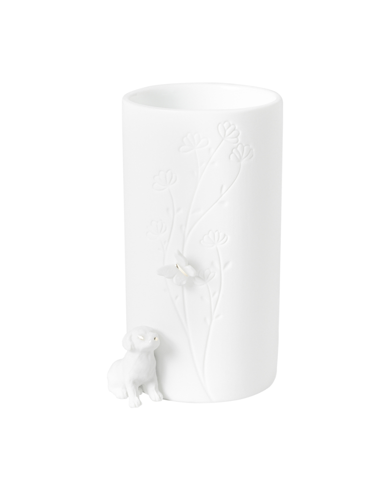 Vase petit chien assis - Dog - Porcelaine - Rader - 17616