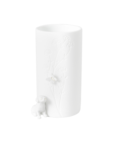 Vase petit chien assis - Dog - Porcelaine - Rader - 17616