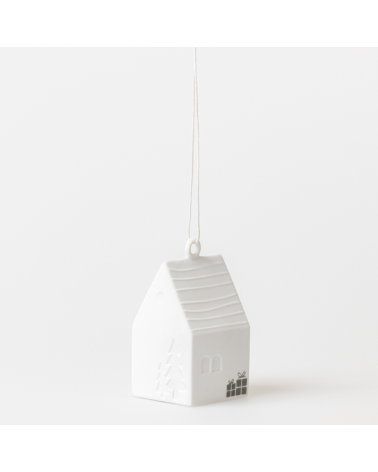Suspension porcelaine - Christmas House - Rader  - 92430