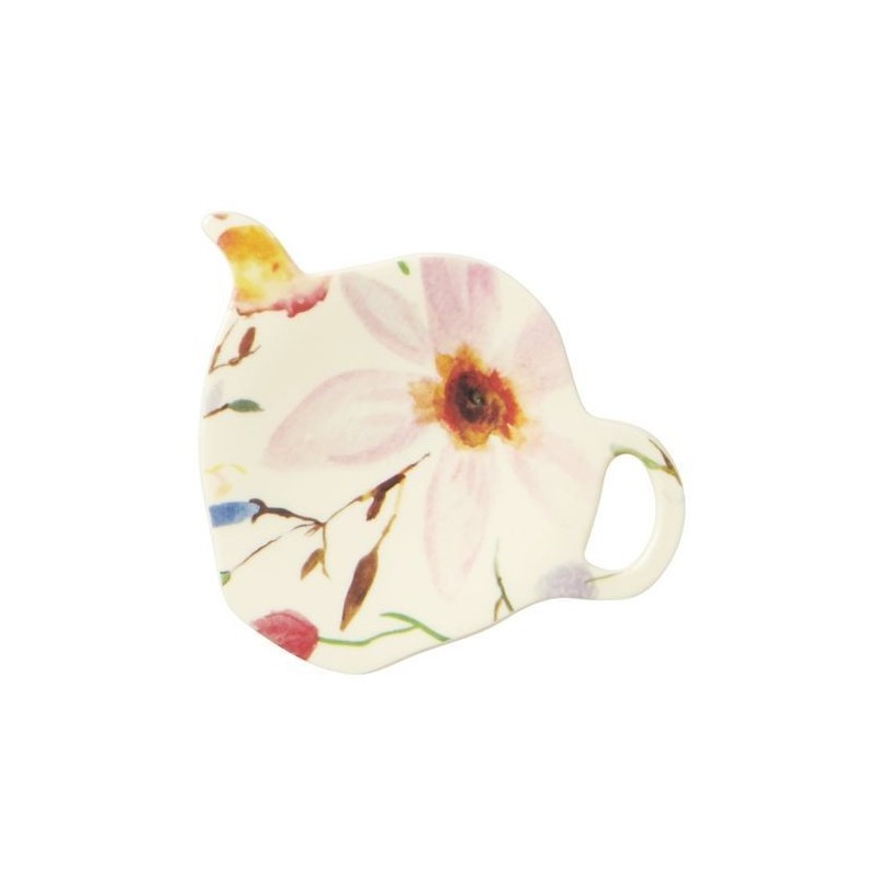 Coupelle à sachet de thé - Mélamine Rice - Selmas flower