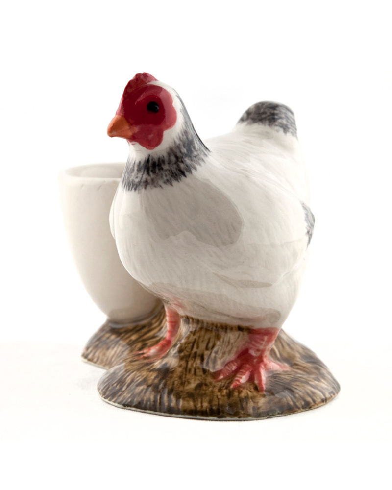 Coquetier - Poule Light Sussex - Quail