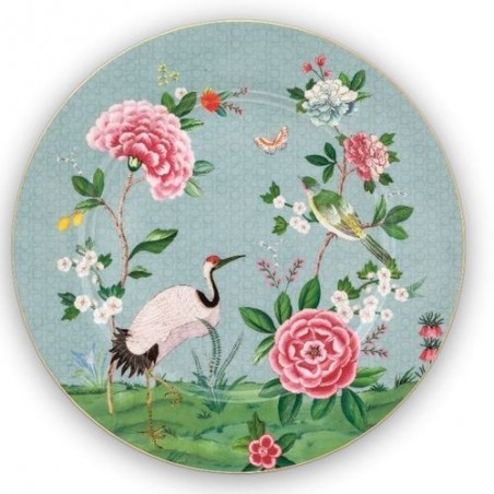 Assiette de présentation - Blushing Birds - Bleu - Pip Studio - 32 cm