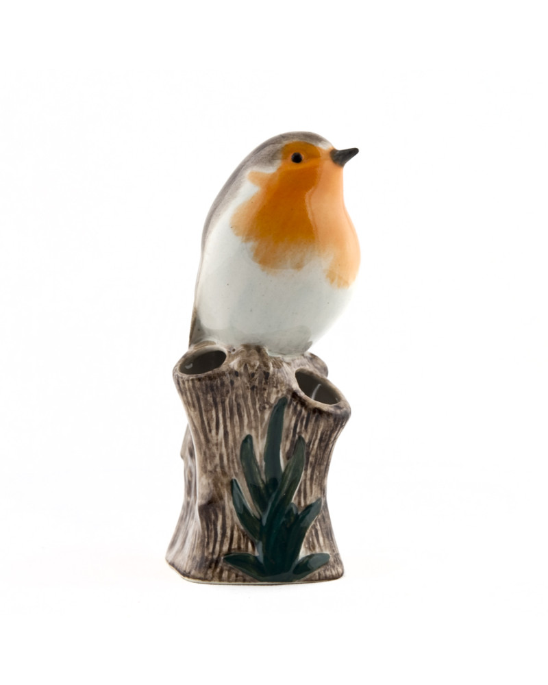 Vase - Robin - Quail - Bud vase - Rouge-gorge- 1935