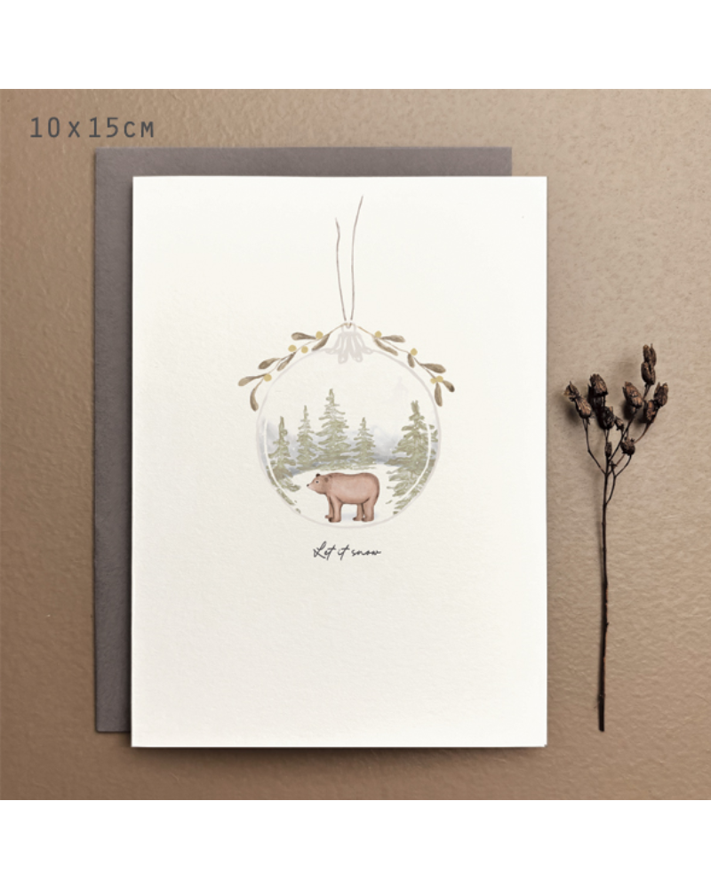 Carte postale - Let it snow - East of India - 2411