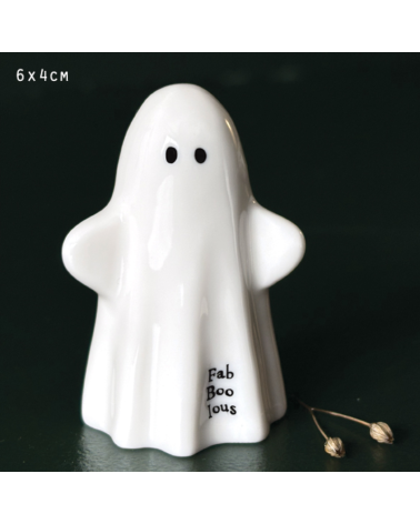 Figurine fantôme en porcelaine - Fab-boo-lus - East of India - 4670