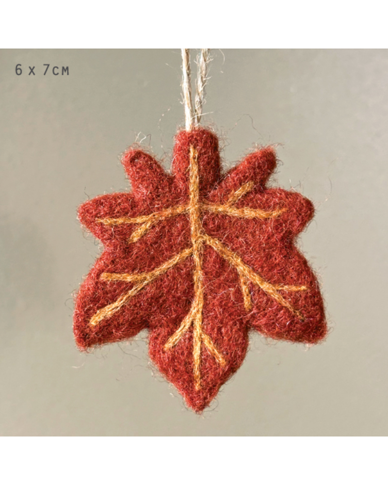 Feuille d'automne à suspendre - Erable - East of India - 5445