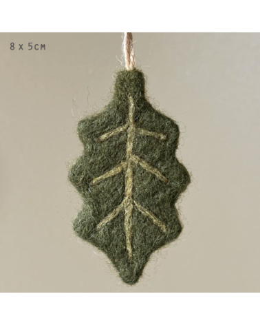 Feuille d'automne à suspendre - Houx - East of India