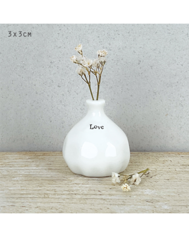 Vase miniature - Love - East of India