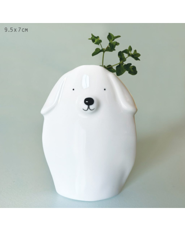 Petit vase - Chien - East of India