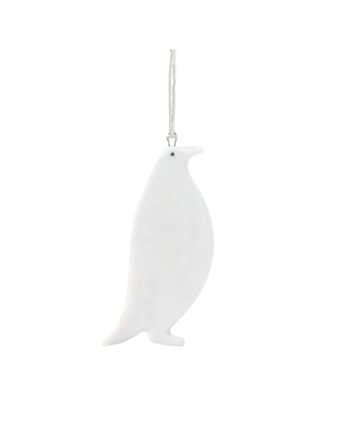 Suspension Pingouin - porcelaine - East of India