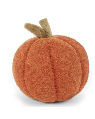 Citrouille en laine bouillie - 10 cm - Gry and Sif - 13224