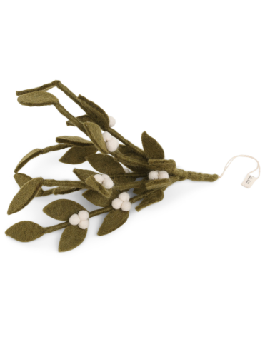 Branche de gui - dark green - 25 cm - Gry and Sif - 15823