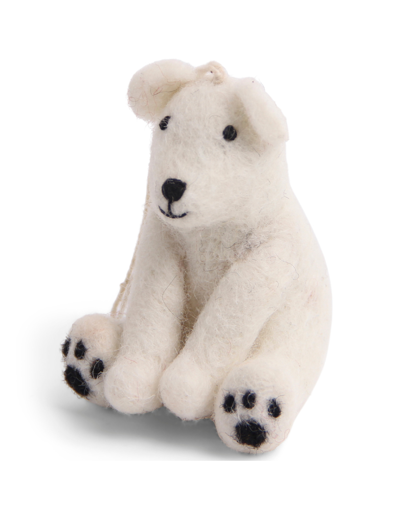 Suspension - Ours polaire - 7 cm - Gry and Sif - 11822