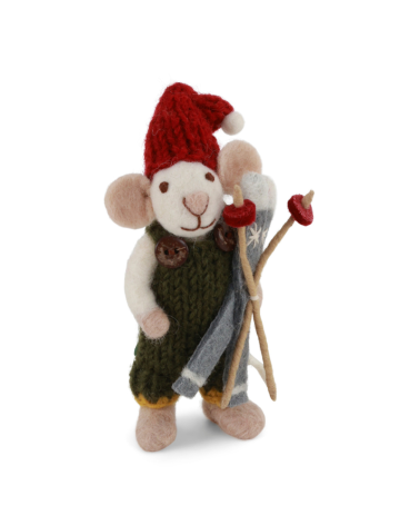 Souris d'hiver - skis - Gry and Sif