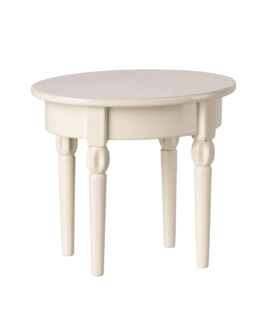 Table de chevet - 12 cm - Maileg - Dining table - blanche - 11-5142-00