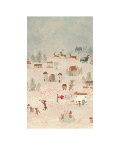 Rouleau de papier cadeau - Maileg - Santa is coming - 10m