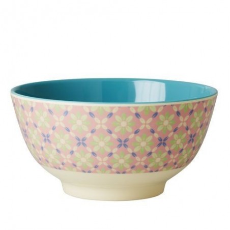 Bol Mélamine - Rice - Flower Tile