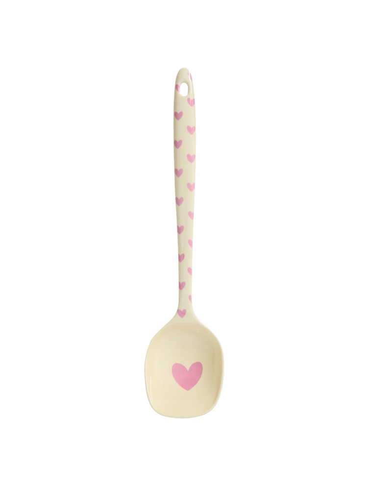 Cuillère de cuisine - Favorite hearts - Dark pink - Rice