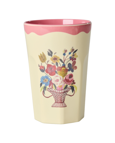 Long Mug Rice Mélamine - Nathalie Lété - Bouquet