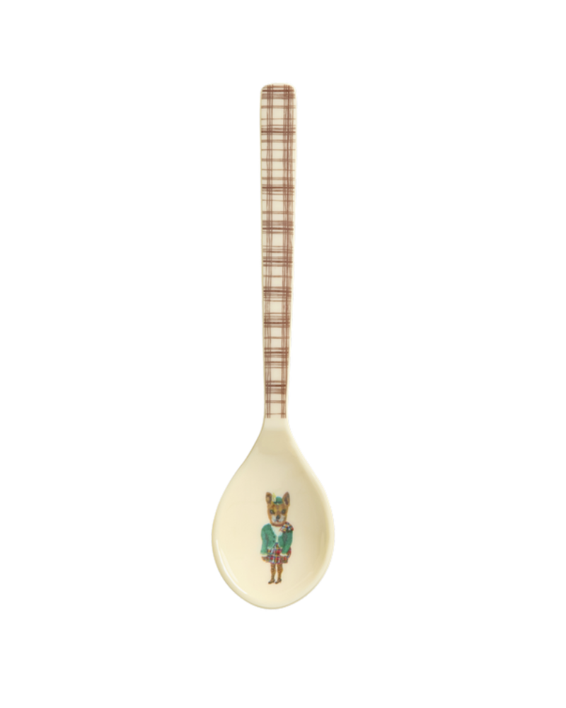 Cuillère - Mélamine Rice - Nathalie Lété - 14 cm - Scottish dog