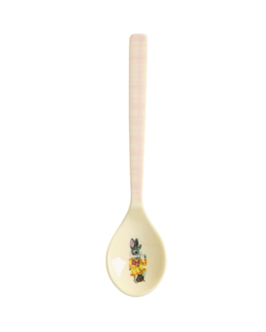 Cuillère - Mélamine Rice - Nathalie Lété - 14 cm - Lapin