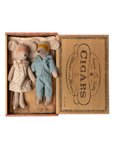 Boite avec Maman et Papa souris - Maileg