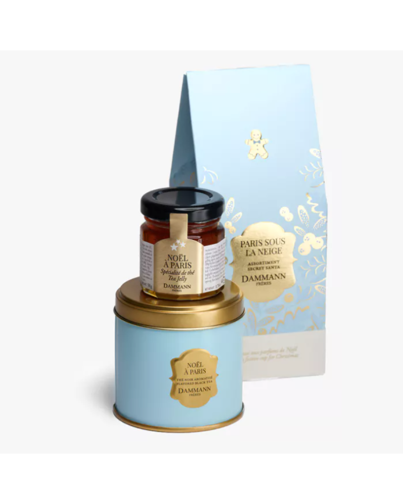 Paris sous la Neige - Thé vrac et confiture de thé - Noël à Paris