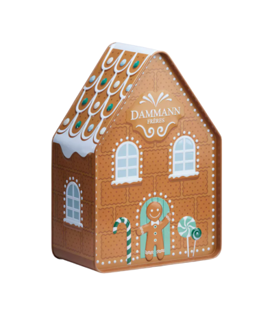 Coffret Candy Christmas - 3 boites et boule à thé - Dammann Frères - 8779