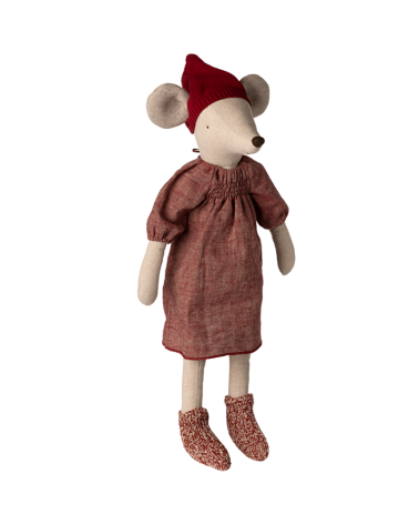 Souris de Noël Maxi - Maileg - 60cm - Christmas mouse girl - 14-5700-00