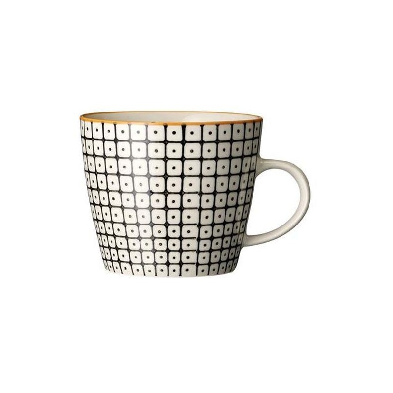 Tasse Carla Pattern - Bloomingville - Noire