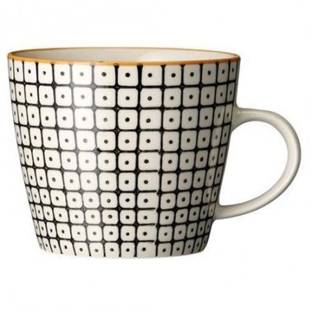 Tasse Carla Pattern - Bloomingville - Noire