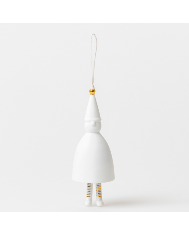 Suspension porcelaine - Cloche Santa - Santa Noel - Rader - 92460