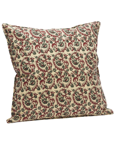 Housse de coussin - 50 X 50 cm - Sand et Syrah - Madam Stoltz