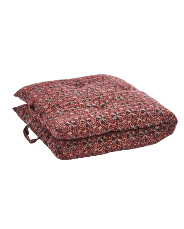 Matelas coton - 60 X 100 cm - Imprimé - Madam Stoltz - Syrah
