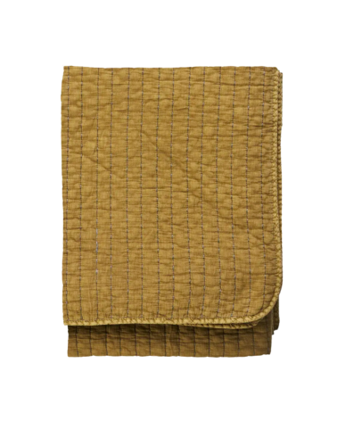 Plaid - mustard - 130 x 180 cm - Madam Stoltz