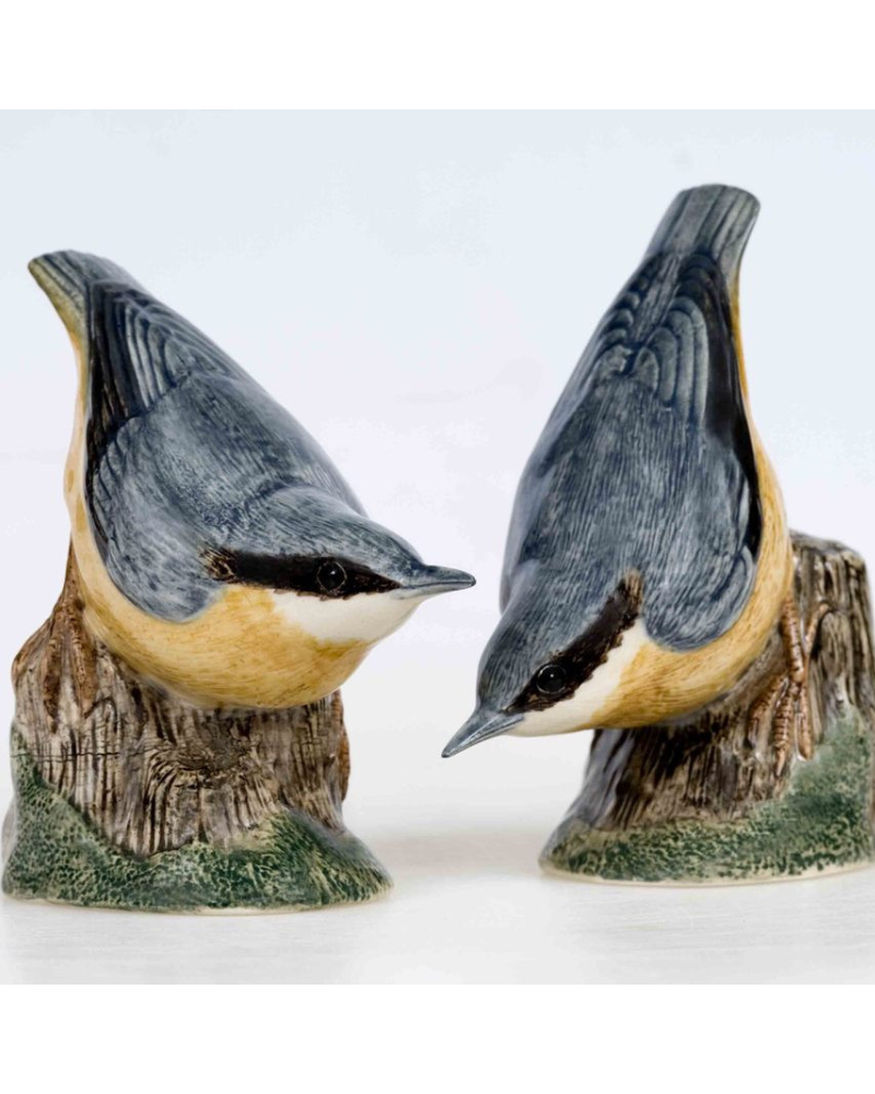 Salière et poivrière - Quail - Nuthatch - Sitelles