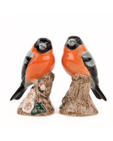 Salière et poivrière - Quail - Bullfinch - Bouvreuil