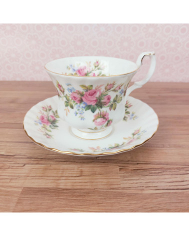 Tasse à thé Vintage - Moss Rose - Royal Albert - 20 cl