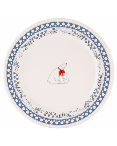 Assiette -  Christmas Polar Bear - Cath Kidston - 26 cm
