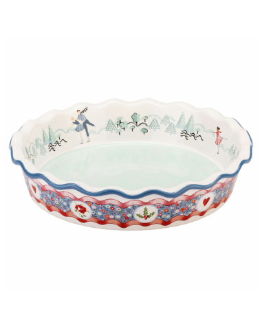 Plat à tarte -  Xmas journey - Cath Kidston - tourtière