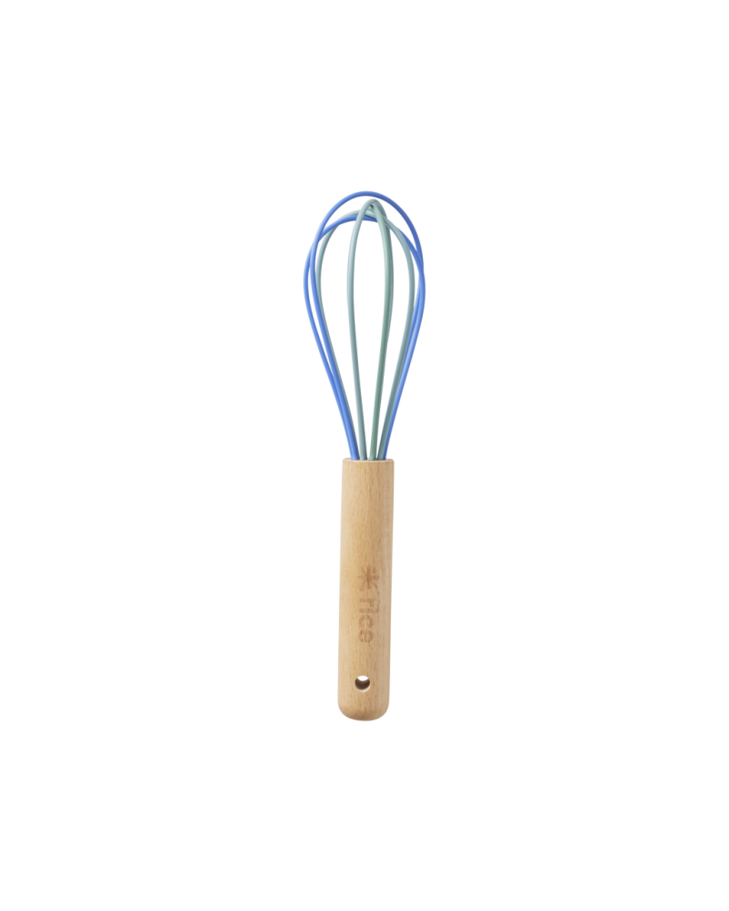 Petit fouet en silicone - Rice - bleu - KIWHI-SPH4XC