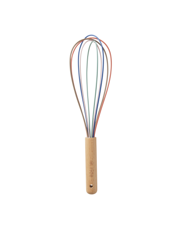 Fouet en silicone - Rice - multicolore - KIWHI-PH4