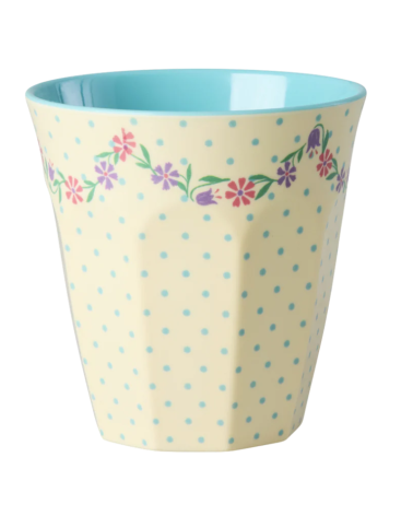 Gobelet Mélamine - Dots and Flowers - 25 cl - MELCU-DOFL