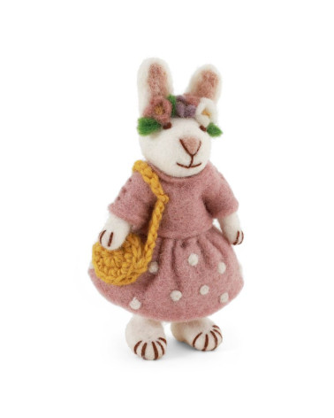 Bunny lapine en laine bouillie - small - Gry and Sif - 20816