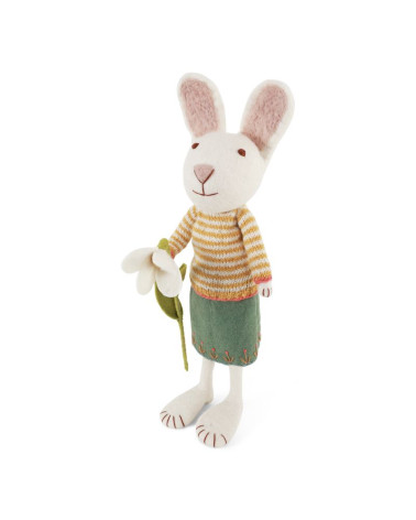 Bunny lapine en laine bouillie - Xlarge - Gry and Sif
