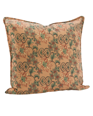 Housse de coussin - 50 X 50 cm - Pêche - Madam Stoltz - CCP-5050-325